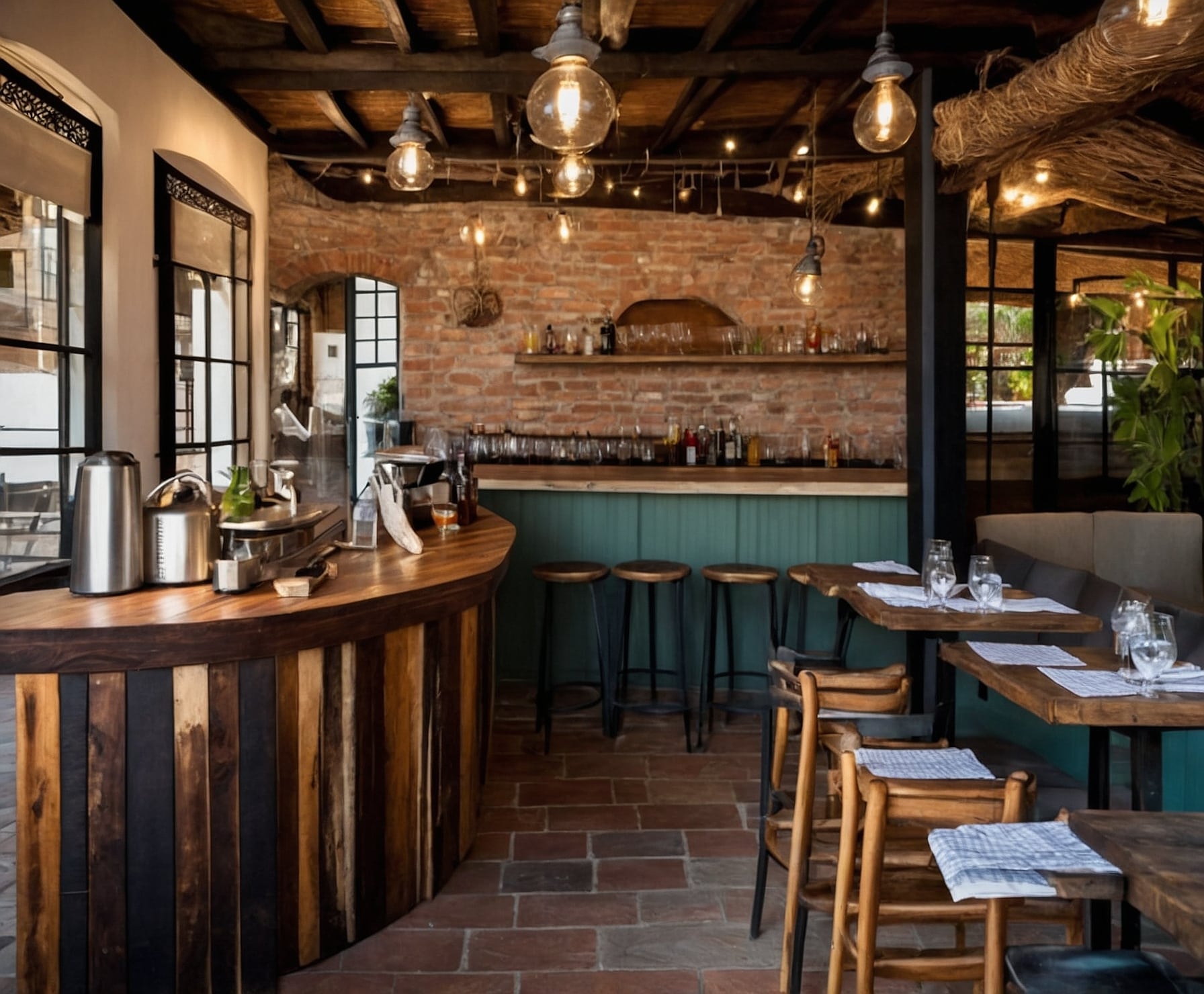 Asador acogedor para eventos gastronómicos en el pueblo